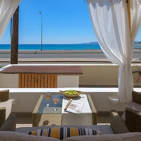 Renovated, Beachfront, Quiet Terrace And Balcony W Views, Near Rhodes Marina Aquavista Apartmán *